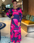 Mei Dress - Pink Tide