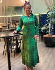 Mei Dress - Peppermint Palms