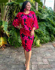 Salote Dress - Tropical Fuscia