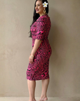 Grace Dress - Pink Liquorice