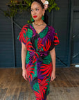 Farah Dress - Winter Palms