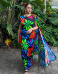Salamasina Cape Dress - Nuanua