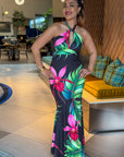 Ella Dress - Midnight Orchid