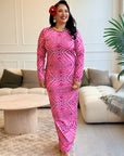 Alexandra Dress - Pacific Pink