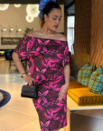Nia Dress - Pink Envy