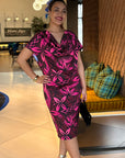 Nia Dress - Pink Envy
