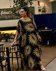Lelei Kaftan - Gold Noir