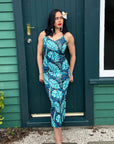 Ava Dress - Turquoise