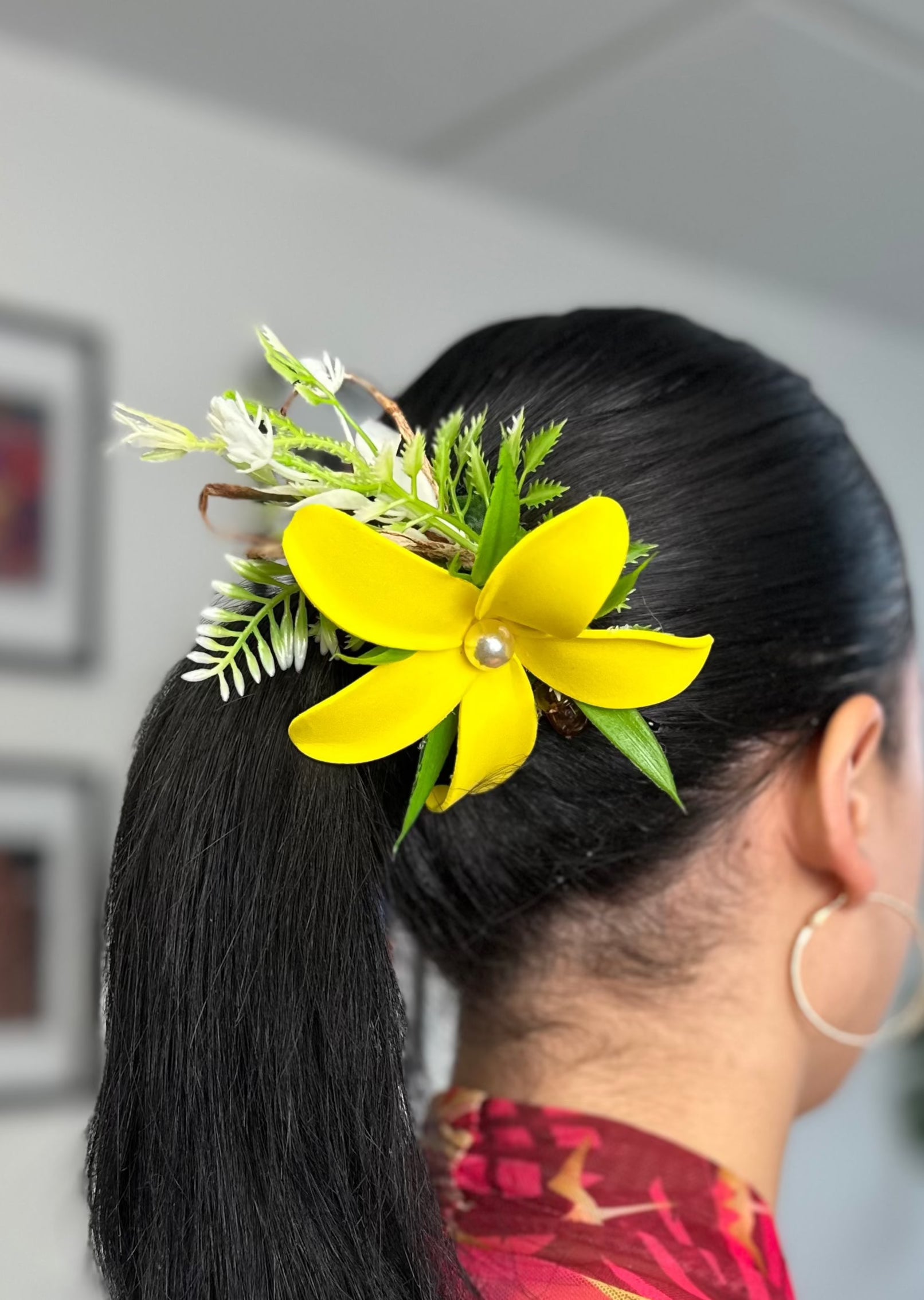 Hair Flower Sei Clip - Medium