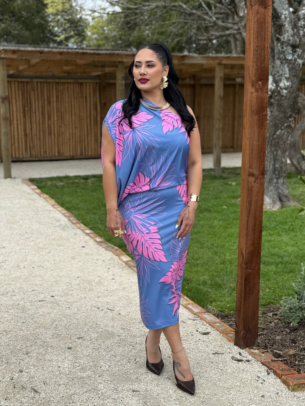 Alexis Dress - Heavenly Haze