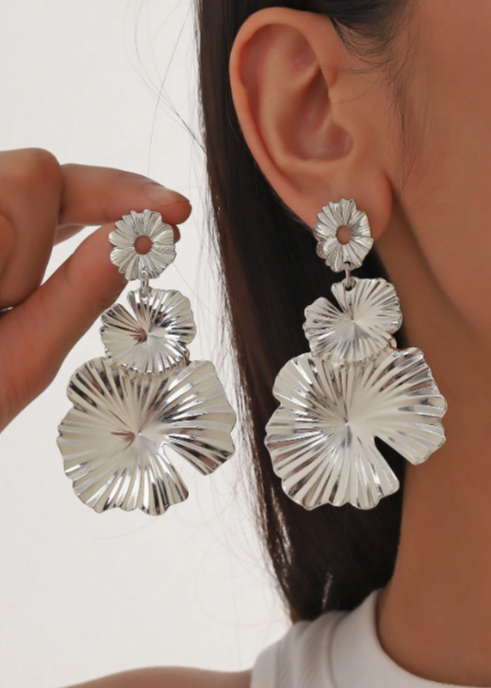 Petal Drop Earrings