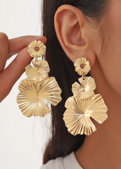 Petal Drop Earrings