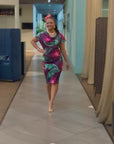 Nia Dress - Pacific Plum