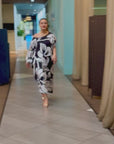 Lalomanu Kaftan - Shadow Orchid