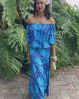 Selina Skirt - Blue Breadfruit