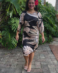 Salote Dress - Tropical Bronze