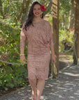 Timena Dress - Tigers Eye